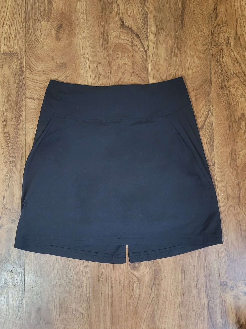 Royal Robbins Black Active Skort with Hidden Waist Zip
